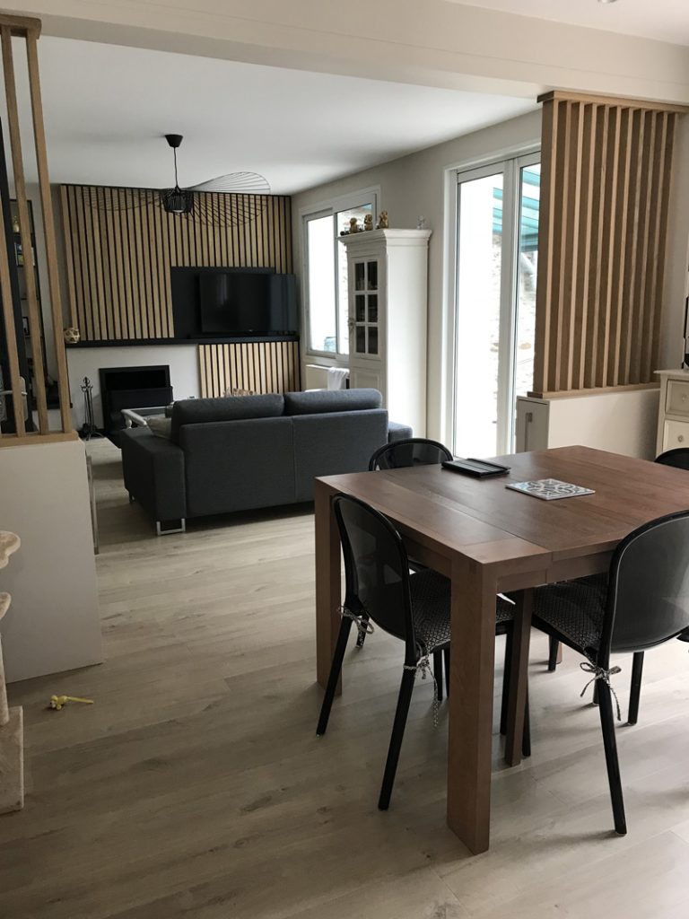 Agencement salon salle à manger à Caen | Idea Décoration